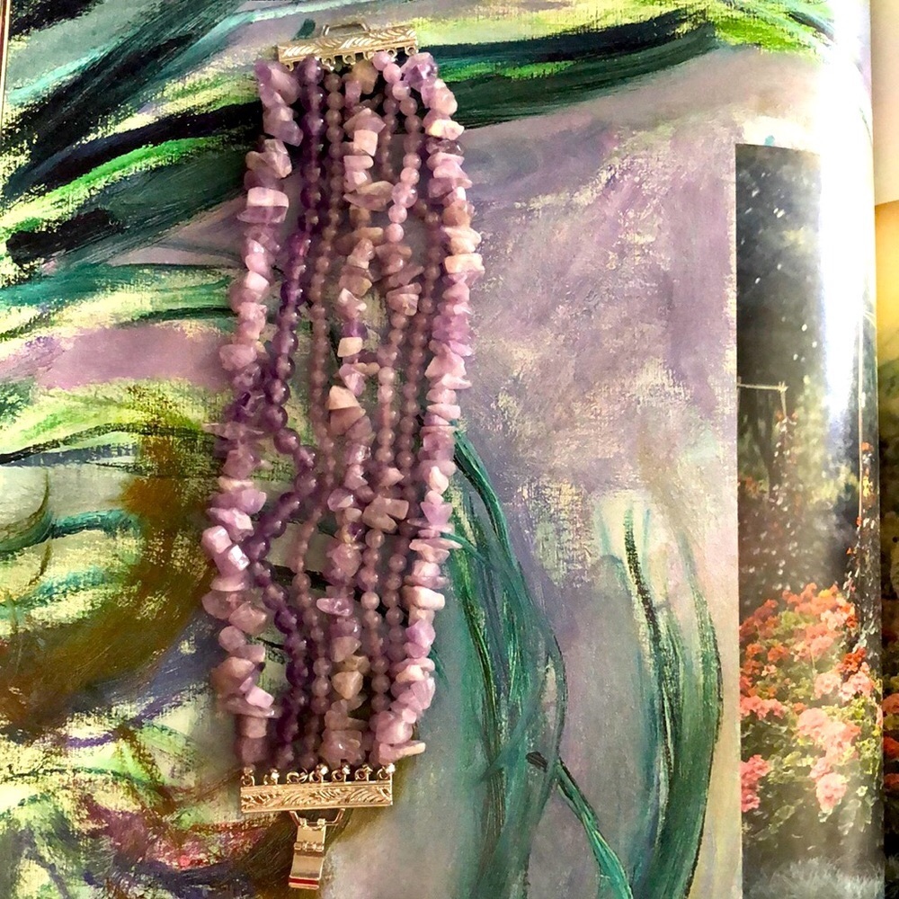 Vintage Phillip Bloch Amethyst Bracelet